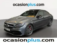 Usado Mercedes C63S AMG AMG 510 CV (375 kW) 2018 Gris Berlina