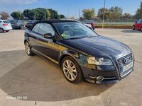 Usado Audi A3 Cabriolet 105 CV (77 kW) 2013 Negro Descapotable