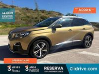 Usado Peugeot 3008 Allure 120 CV (88 kW) 2017 Naranja SUV