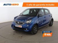 Usado Smart ForFour Basis 90 CV (66 kW) 2016 Azul Utilitario