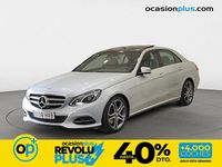 Usado Mercedes E300 Avantgarde 231 CV (169 kW) 2014 Gris plata Berlina