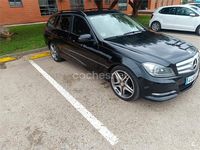 Usado Mercedes C250 204 CV (150 kW) 2012 Negro Familiar