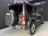 Usado Jeep Wrangler Sahara 200 CV (147 kW) 2019 Gris / plata SUV