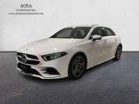 Usado Mercedes A180 AMG line 116 CV (85 kW) 2019 Blanco Utilitario
