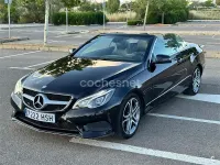 Usado Mercedes E220 Elegance 170 CV (125 kW) 2013 Negro Descapotable