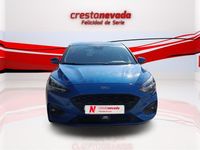 Usado Ford Focus ST-Line 125 CV (91 kW) 2019 Azul Berlina