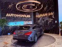 Usado Mercedes CLA200 Shooting Brake AMG line 136 CV (100 kW) 2015 Gris / plata Familiar