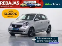 Usado Smart ForFour Prime 71 CV (52 kW) 2017 Gris Utilitario