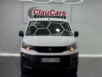 Usado Peugeot Partner S 100 CV (73 kW) 2021 Blanco Monovolumen