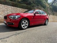 Usado BMW 116 Sport Line 136 CV (100 kW) 2012 Rojo Utilitario
