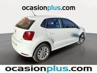Usado VW Polo Edition 75 CV (55 kW) 2016 Blanco Utilitario