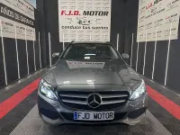 Usado Mercedes C200 150 CV (110 kW) 2018 Gris / plata Familiar