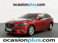 Usado Mazda 6 Style 150 CV (110 kW) 2017 Rojo Familiar