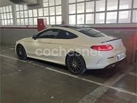 Usado Mercedes C250 AMG line 204 CV (150 kW) 2017 Blanco Coupe