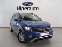 Usado VW T-Cross Advance 110 CV (80 kW) 2023 Azul SUV
