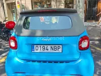 Usado Smart ForTwo Cabrio 90 CV (66 kW) 2017 Azul Descapotable