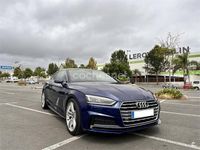 Usado Audi A5 S-Line 190 CV (139 kW) 2018 Azul Coupe
