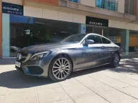 Usado Mercedes C220 170 CV (125 kW) 2017 Gris / plata Coupe