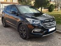 Usado Hyundai Santa Fe Style 200 CV (147 kW) 2017 Negro SUV