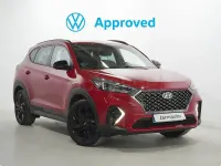 Usado Hyundai Tucson N Line 136 CV (100 kW) 2020 Rojo SUV
