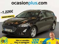 Usado Ford Focus Trend+ 125 CV (91 kW) 2021 Negro Familiar