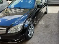Usado Mercedes C220 Avantgarde 170 CV (125 kW) 2010 Negro Berlina