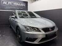 Usado Seat Leon Style 130 CV (95 kW) 2019 Gris / plata Familiar