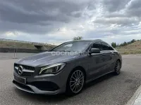 Usado Mercedes CLA200 AMG line 136 CV (100 kW) 2017 Gris / plata Berlina