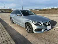 Usado Mercedes C220 AMG 170 CV (125 kW) 2016 Gris / plata Familiar