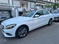 Usado Mercedes C220 AMG 170 CV (125 kW) 2014 Blanco Berlina