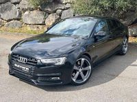Usado Audi A5 Sportback S-line plus 245 CV (180 kW) 2015 Negro Utilitario