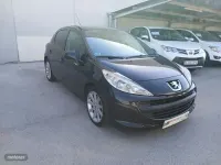 Usado Peugeot 207 68 CV (50 kW) 2009 Negro Berlina