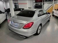 Usado Mercedes C200 136 CV (100 kW) 2015 Gris / plata Berlina