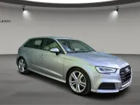 Usado Audi A3 S-Line 150 CV (110 kW) 2019 Gris / plata Berlina