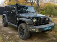Usado Jeep Wrangler Sahara 177 CV (130 kW) 2010 Negro SUV