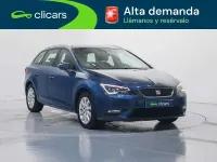 Usado Seat Leon ST Style 150 CV (110 kW) 2016 Azul Familiar