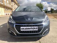 Usado Peugeot 208 Style 82 CV (60 kW) 2017 Gris Utilitario