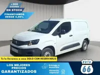 Usado Peugeot Partner S 102 CV (75 kW) 2021 Blanco Monovolumen