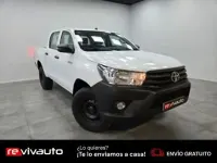 Usado Toyota HiLux 150 CV (110 kW) 2019 Blanco Pickup/Camioneta