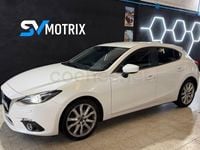 Usado Mazda 3 Luxury 150 CV (110 kW) 2015 Blanco Berlina