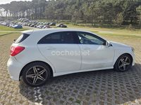 Usado Mercedes A200 AMG line 136 CV (100 kW) 2013 Blanco Berlina