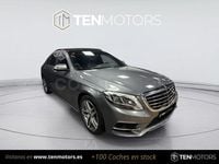 Usado Mercedes S350 258 CV (189 kW) 2017 Gris / plata Berlina