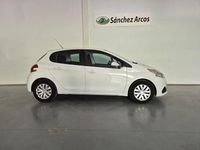 Usado Peugeot 208 Access 75 CV (55 kW) 2017 Blanco Utilitario
