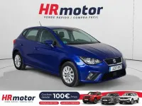 Usado Seat Ibiza Style Plus 95 CV (69 kW) 2018 Azul Utilitario