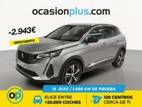 Usado Peugeot 3008 GT 130 CV (95 kW) 2021 Gris Recogida