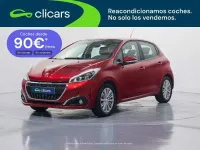 Usado Peugeot 208 Signature Sky 83 CV (61 kW) 2019 Rojo Utilitario
