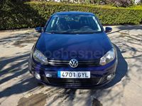 Usado VW Golf VI 105 CV (77 kW) 2010 Azul Utilitario