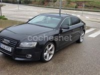 Usado Audi A5 Sportback 190 CV (139 kW) 2011 Negro Utilitario