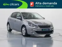 Usado Peugeot 308 Style 100 CV (73 kW) 2016 Gris Utilitario