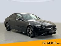 Usado Mercedes C300e AMG line 313 CV (230 kW) 2024 Negro Berlina